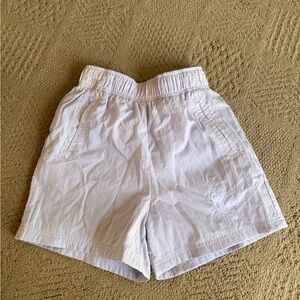 Nike Light Lavender Elastic Waist Shorts